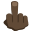 :middle_finger_dark_skin_tone: 🖕🏿